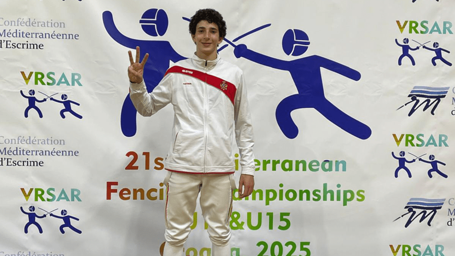 Xavier Melo 3.º nos Jogos do Mediterrâneo