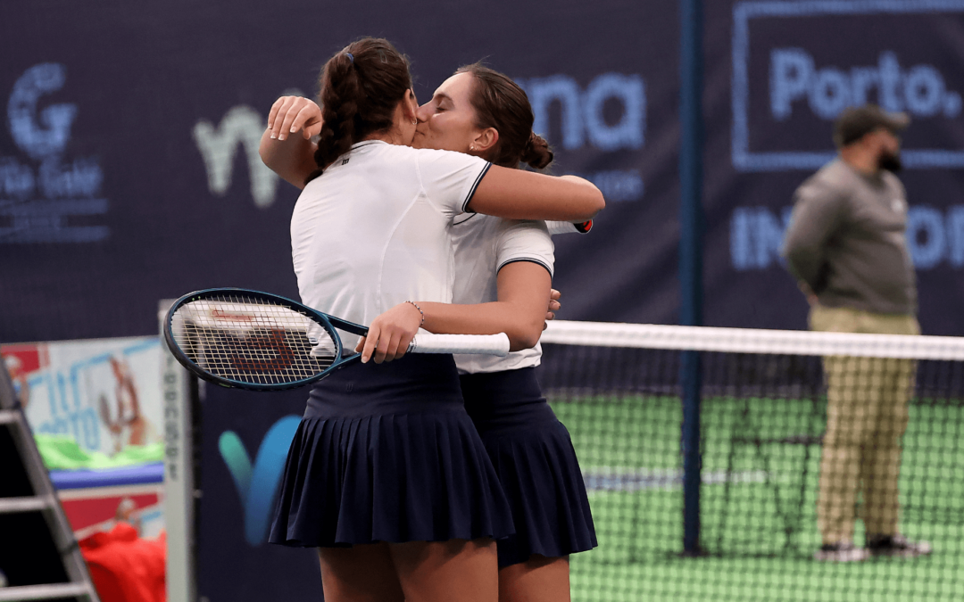 Matilde e Francisca Jorge vencem Torneio de Pares do ITF W50 de Birmingham