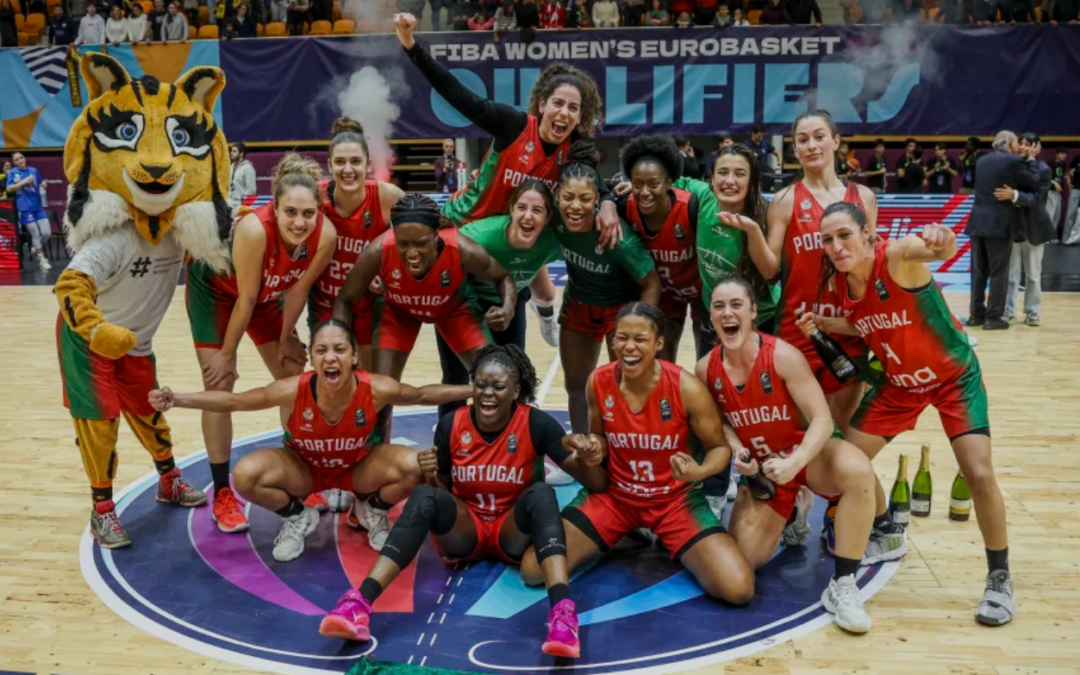 Portugal apura-se pela primeira vez para o Eurobasket Feminino