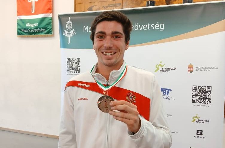 Miguel Frazão 6.º classificado em Budapeste