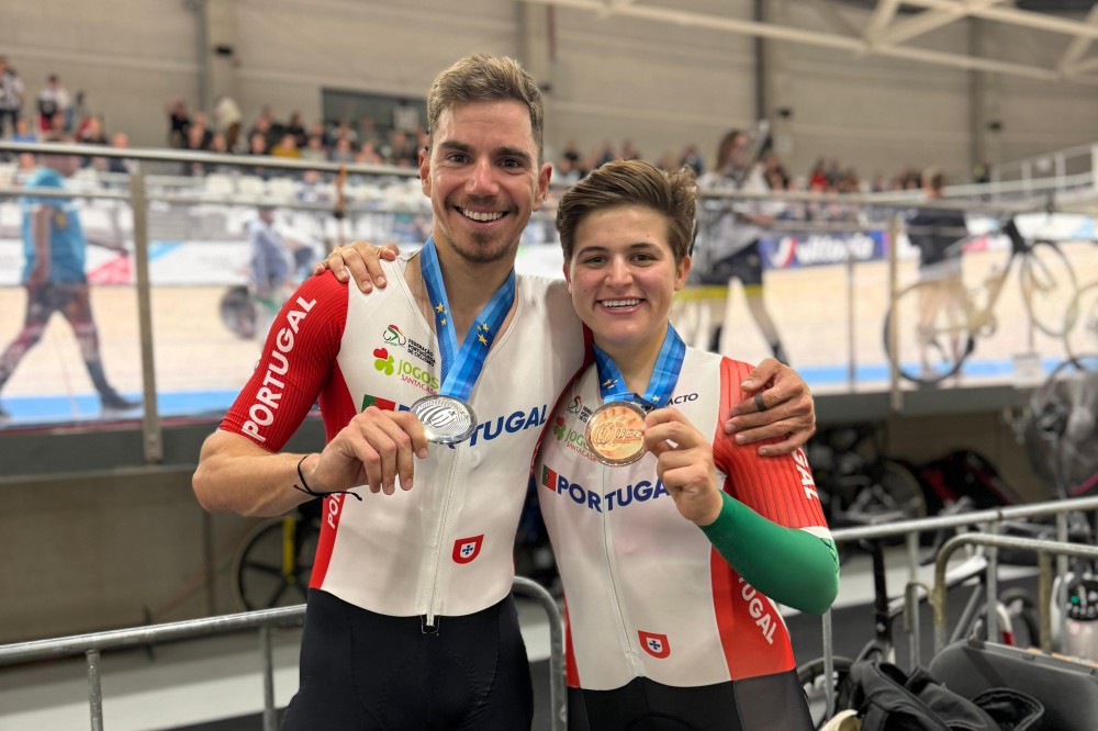 Prata para Rui Oliveira e Bronze para Maria Martins nos Europeus de Pista