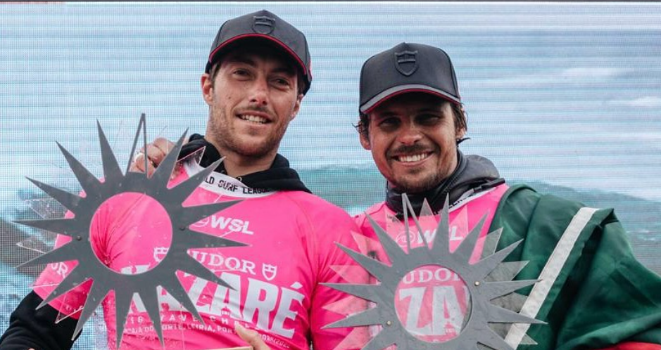 Nic Von Rupp vence nas ondas gigantes da Nazaré